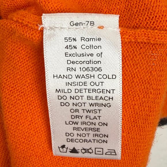 Quacker Factory Halloween Witch Sequin Embroidered Sweater Size 3X - Picture 6 of 6